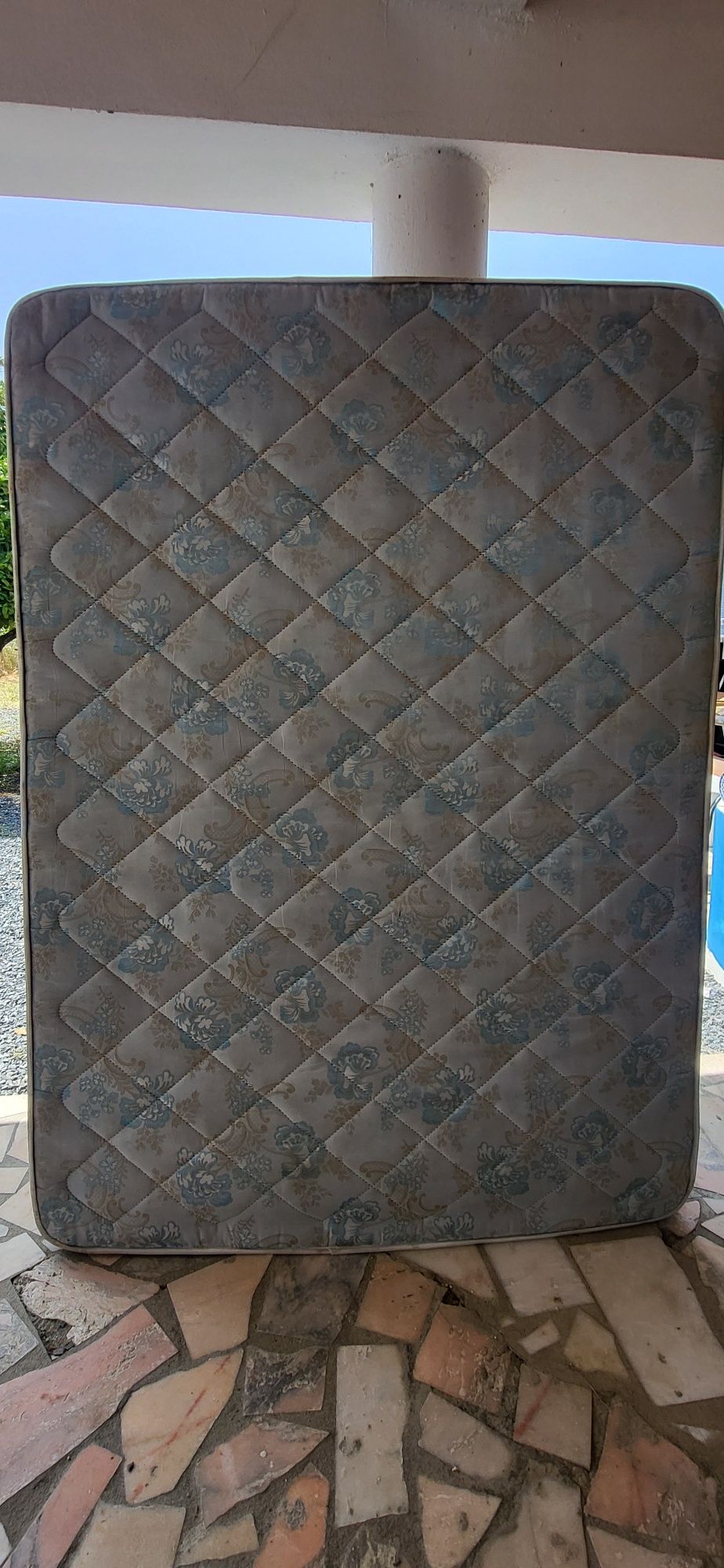 Conjunto de 2 colchões colchão mattress 183 x 133 cm