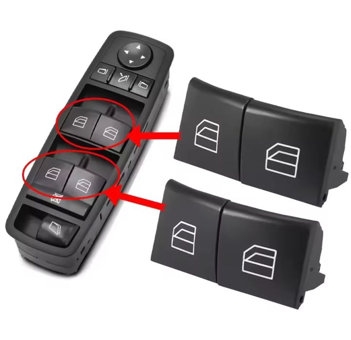 Mercedes кнопки склопідйомника та керма W204 W205 W212 W166 W117 W154