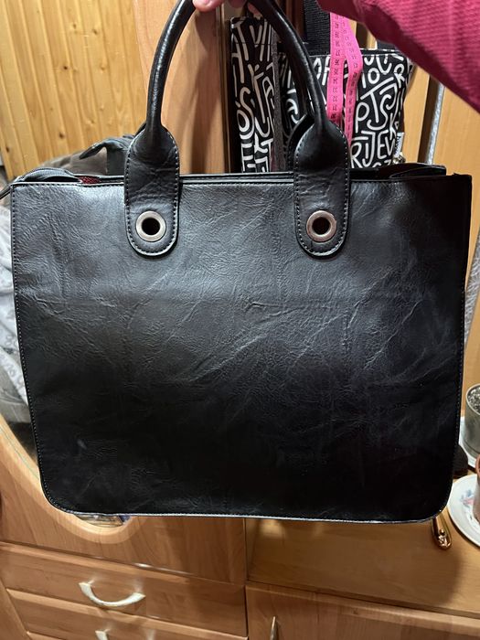 Шкіряна жіноча сумка