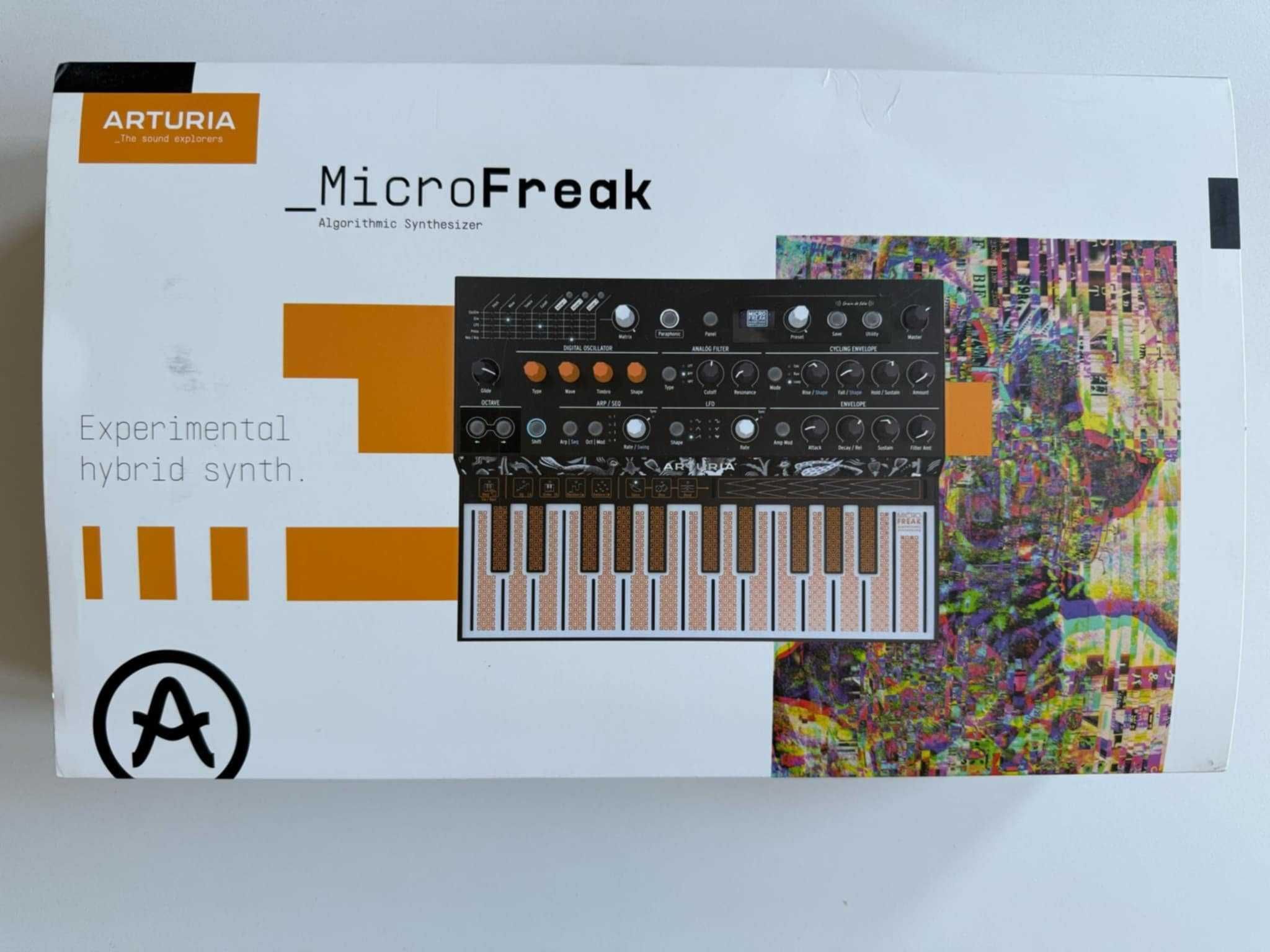 Syntezator hybrydowy Arturia MicroFreak JAK NOWY