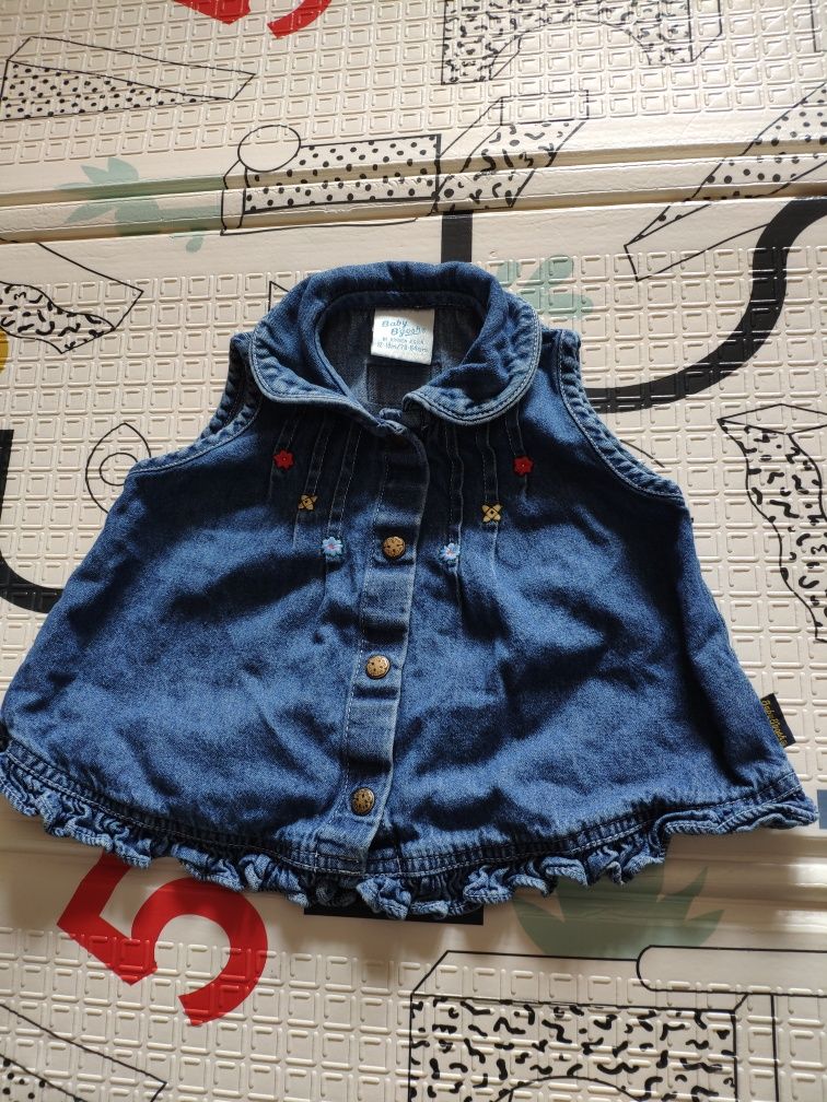 Kamizelka bezrękawnik rozm. 80/86 baby b'gosh