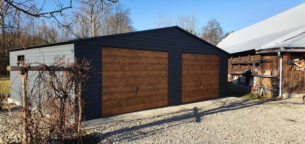 GARAŻ Drewnopodobny Hala Wiata Rolnicza Budka ogrodowa Magazyn Blaszak