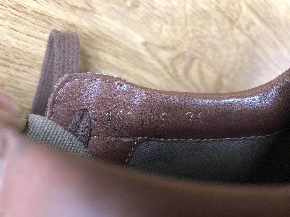 Buty skórzane damskie sneakersy Gucci 34,5