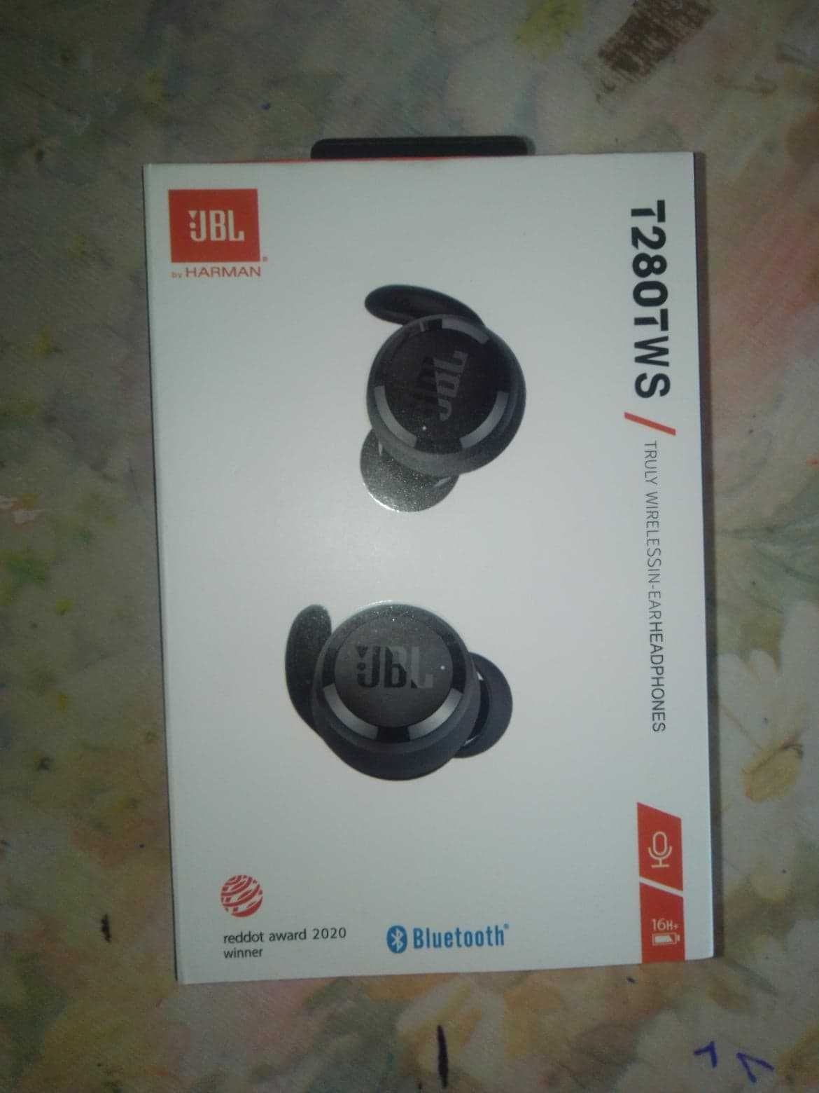 JBL T280TWS - Fones novos