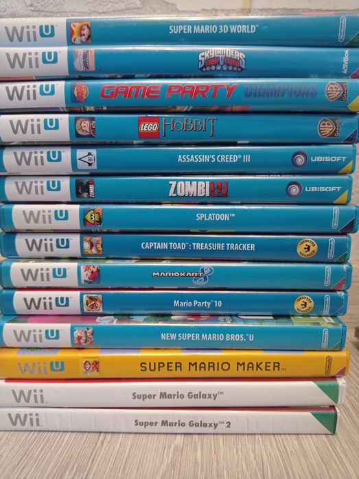 Konsola Nintendo Wii u + 14 gier