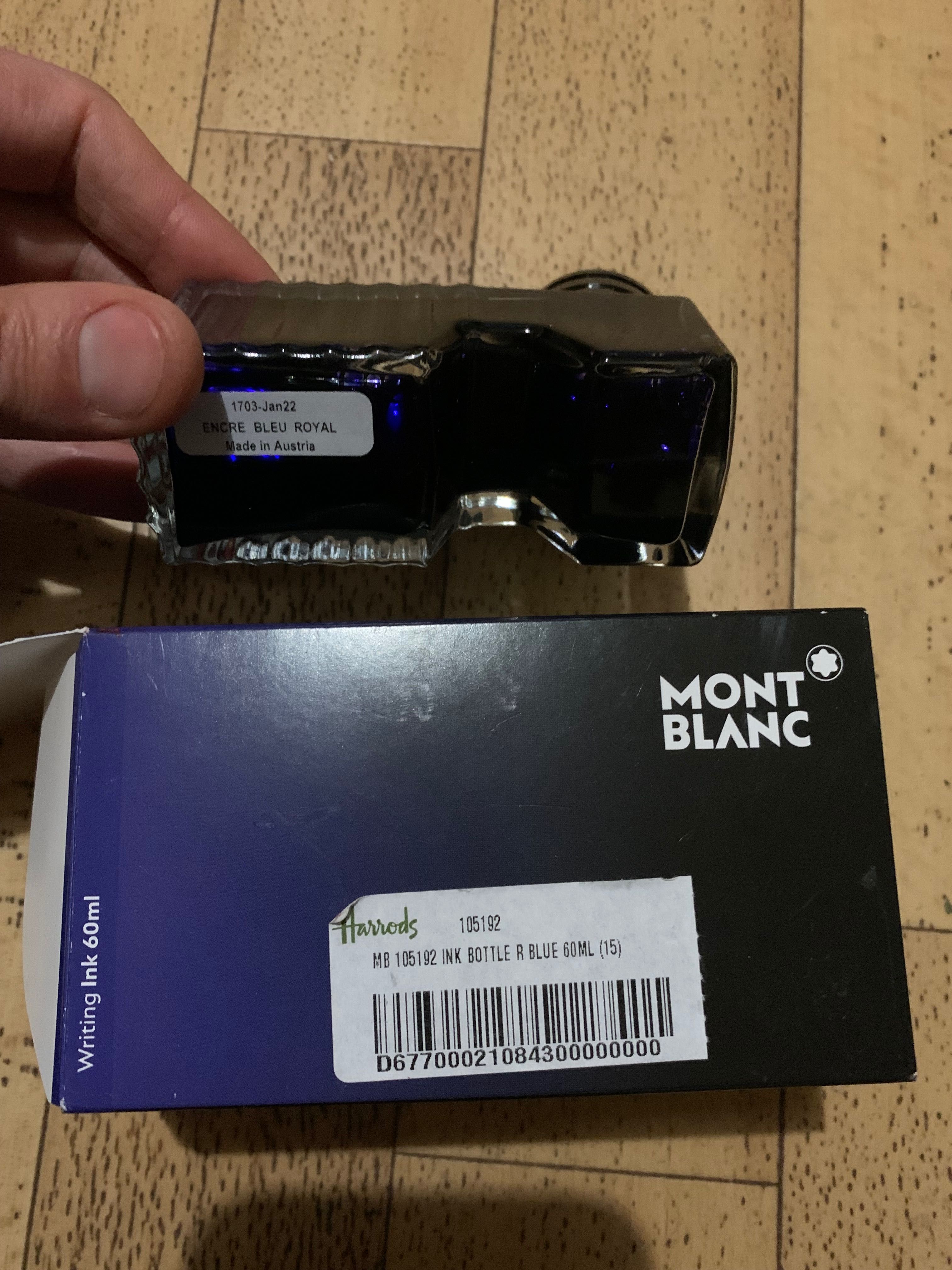 Mont Blanc чорнила елітні Royal Blue