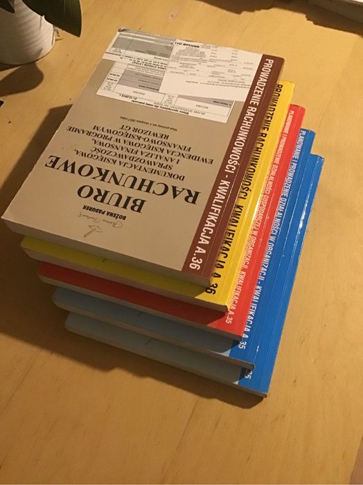 Książki od ekonomii, kwalifikacje A.35 i A.36, wyd. Bożena Padurek