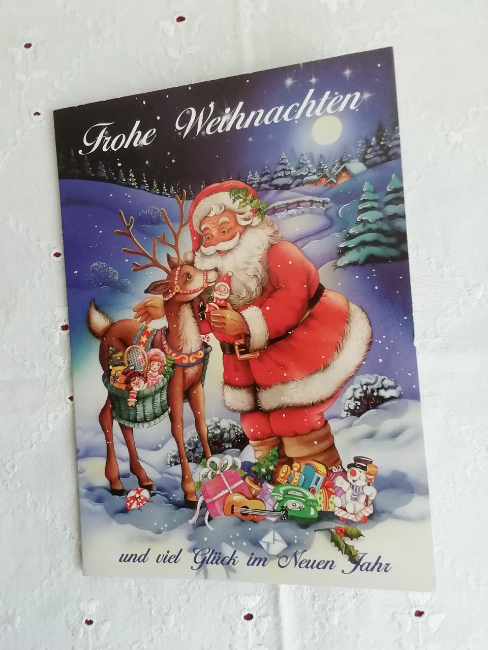 Postal de natal alemão