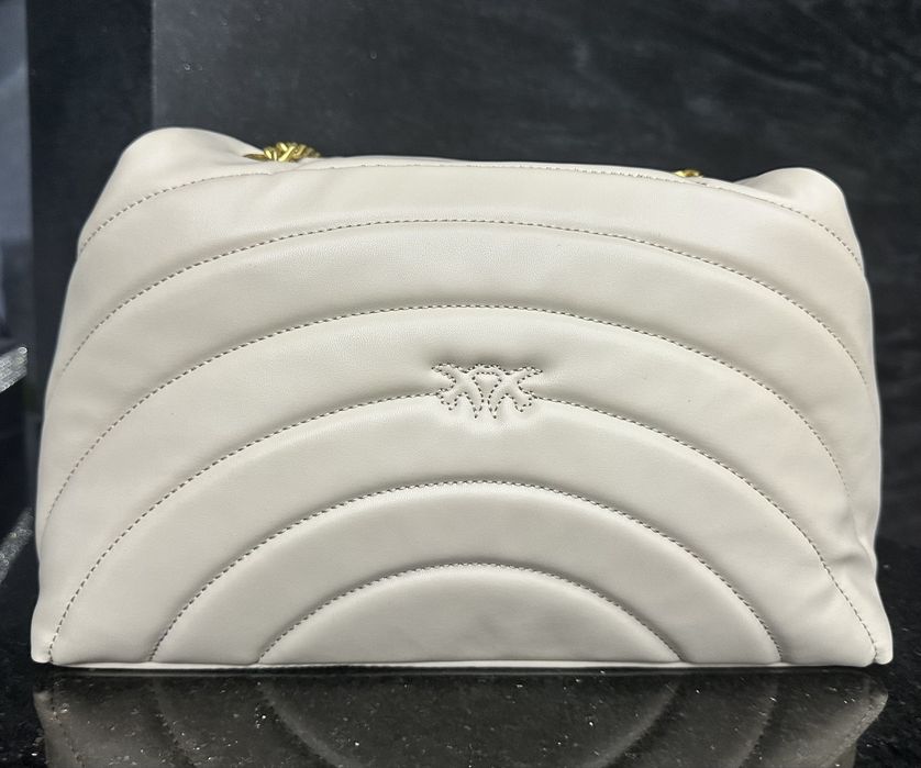 Torebka Pinko beżowa