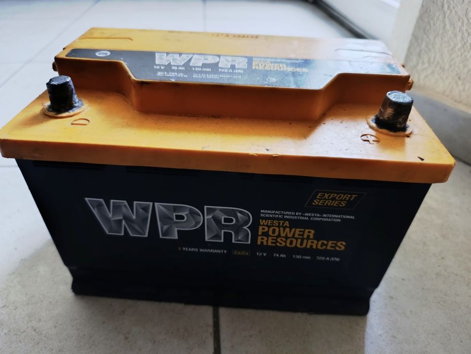 Акамулятор автомобильный WPR (Westa Power Resources)