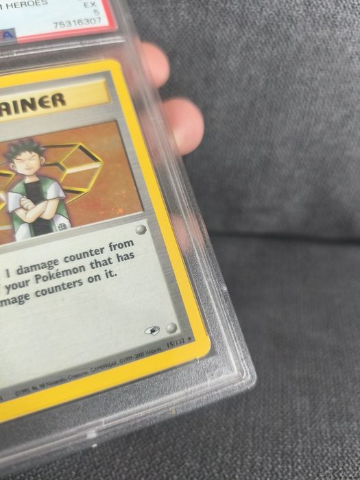 Brock PSA 5 Gym Heroes 15