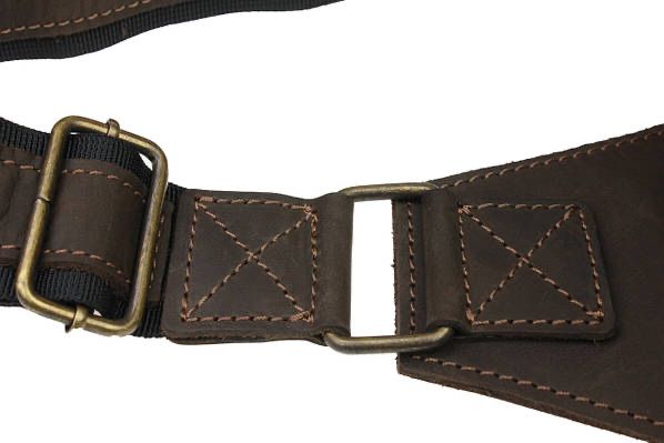 Сумка чоловіча слінг на плече бананка sms3-2(30) коричнева