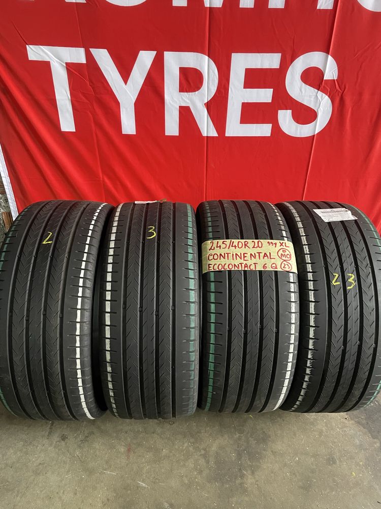 Pneus 245/40/20 Continental Todos Iguais impecaveis