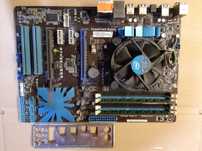Plyta głowna ASUS P7H55 Procesor i5 750 4x2.67Ghz 8 Gb Ram DDR3
