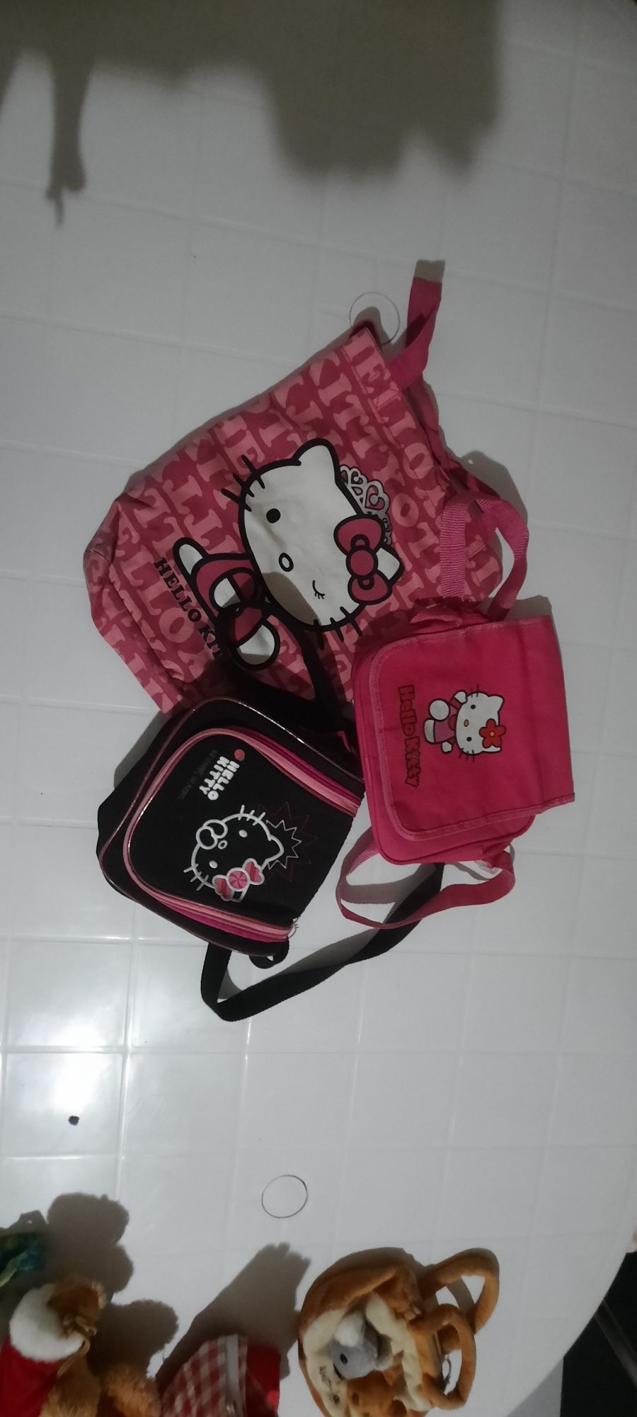 Bolsa da Hello Kitty + Mini peluche