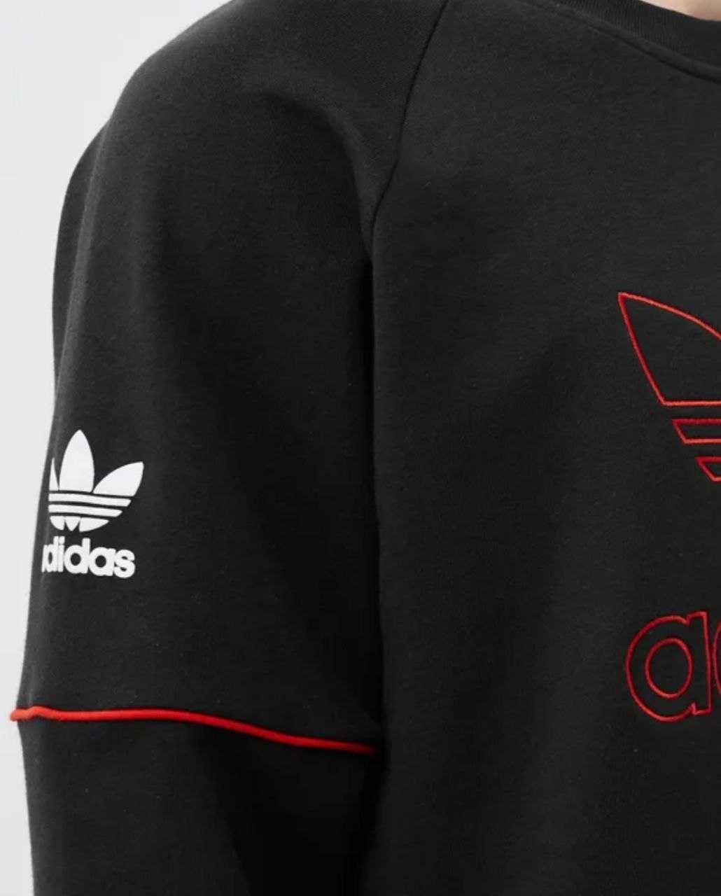 Мужской клубный свитшот толстовка ADIDAS Manchester United. Оригинал