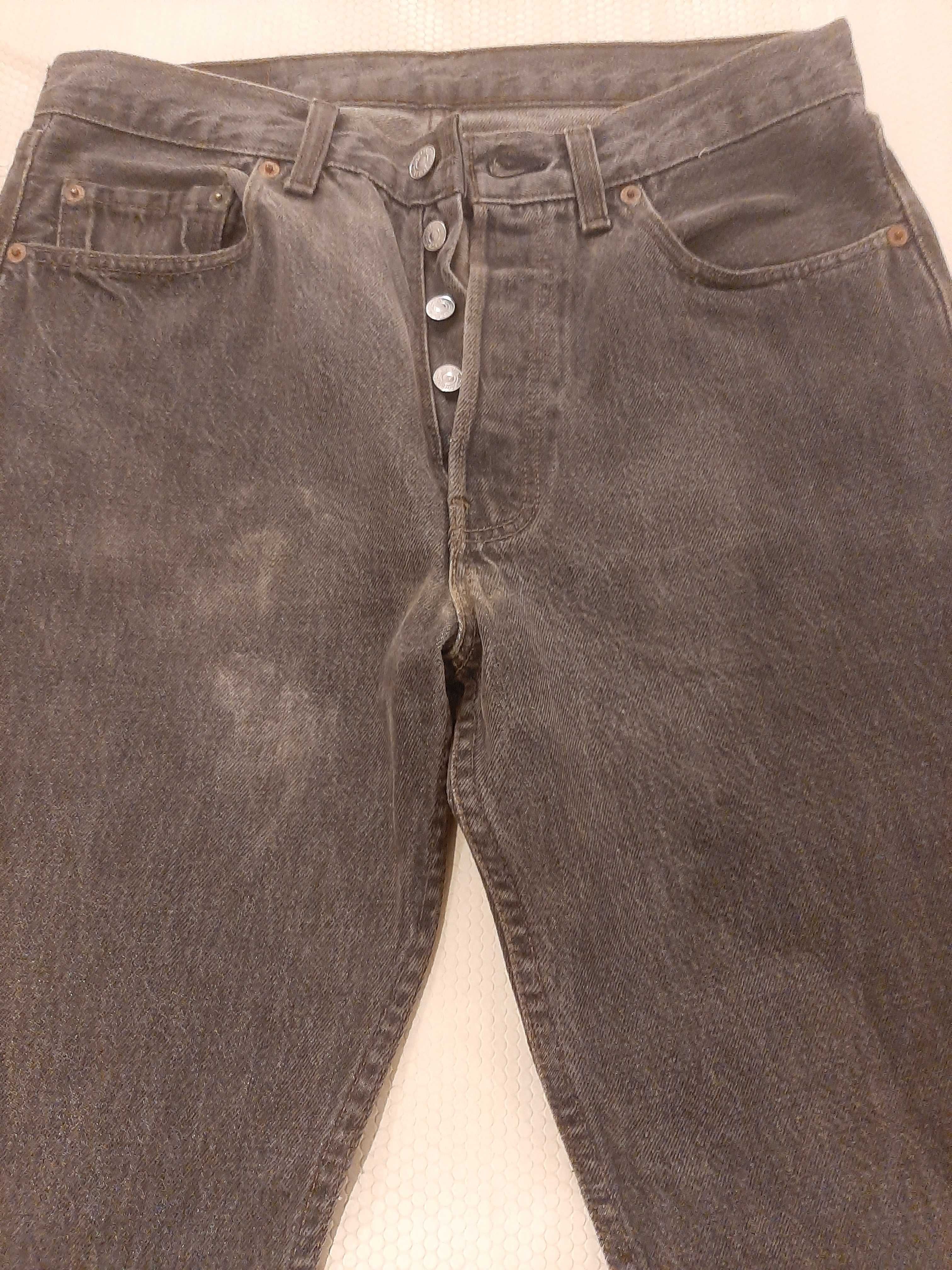 Calças Levi's 501 Cinza