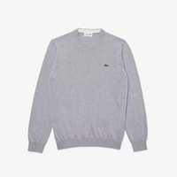 Sweter Z Bawełny Organicznej Lacoste Crew 11 2XG Bardzo Duży Nowy