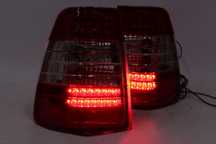 Lampy światła tył tylne MERCEDES W124 KOMBI 85-95 Led Tuning RED IGŁA