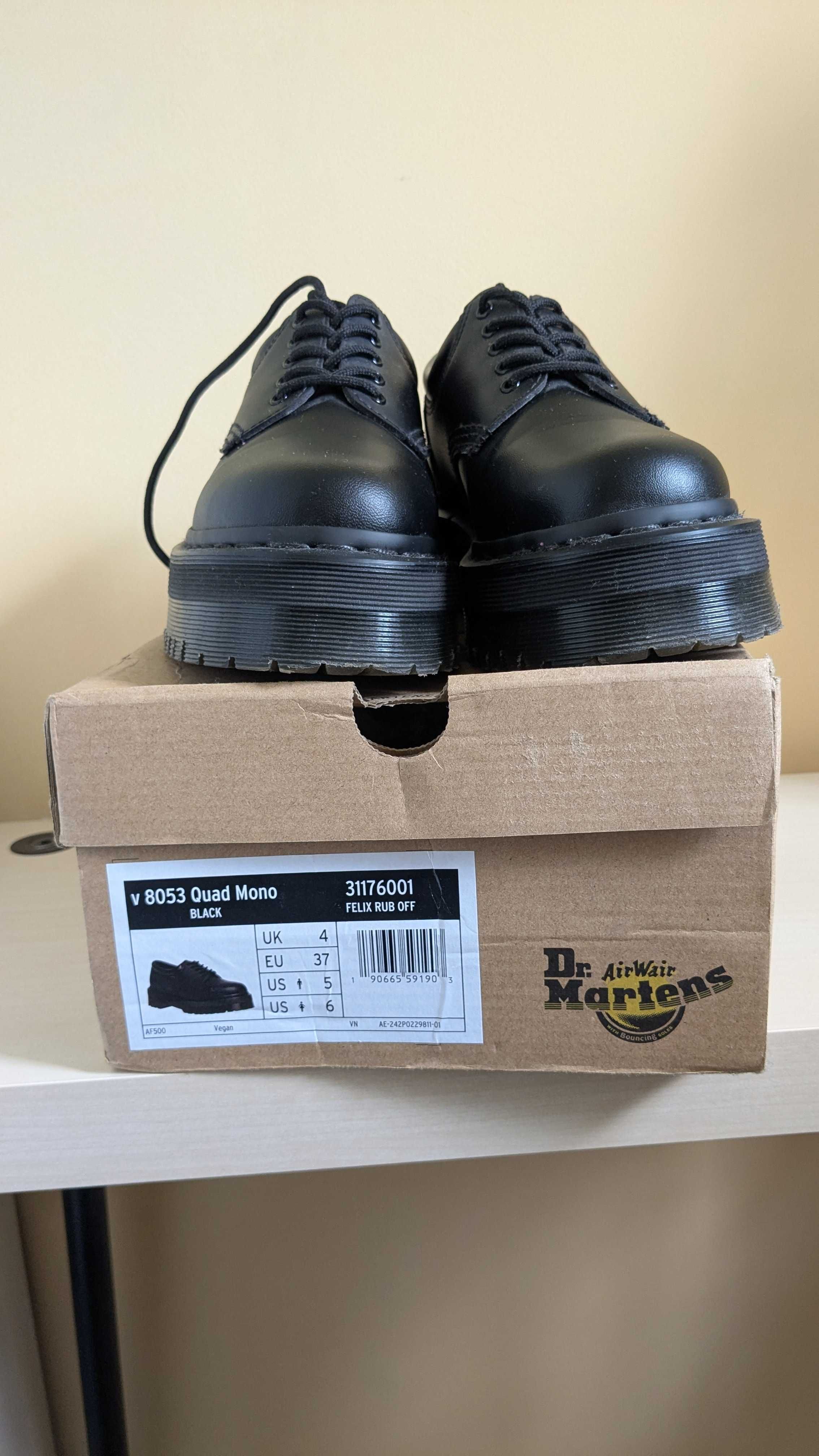 Vegan 8053 Quad Mono Leather Shoes