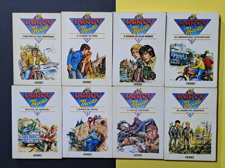 Franklin W. Dixon - Os Hardy (Colecção de 10 volumes)