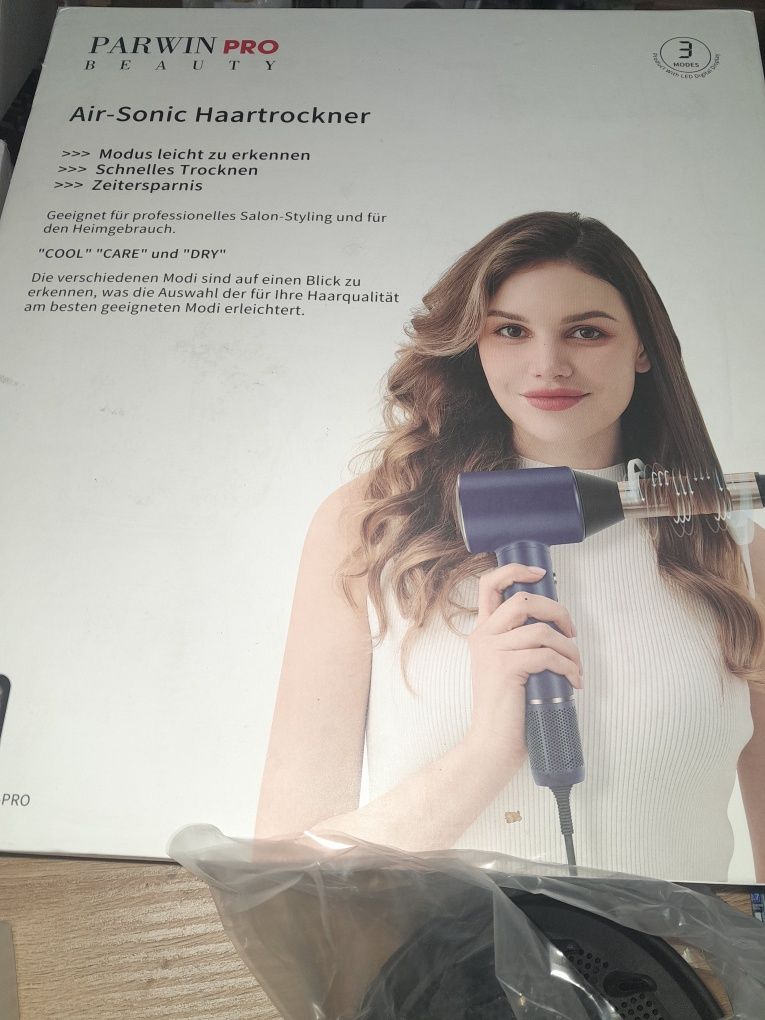Suszarka do włosów parwin pro beauty air sonic