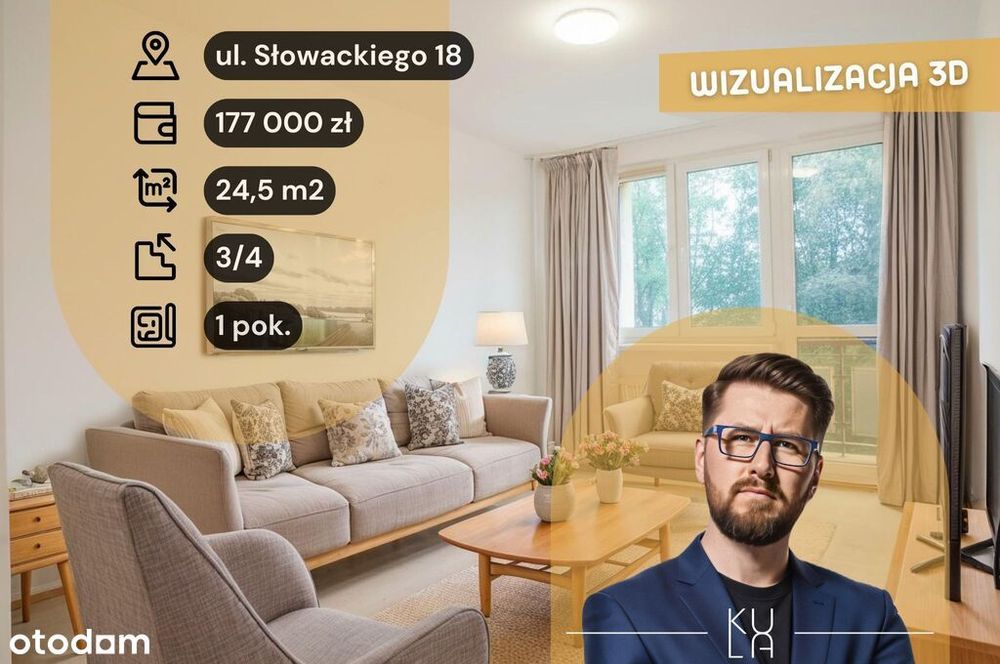 Kawalerka w centrum – urządzisz ją po swojemu!