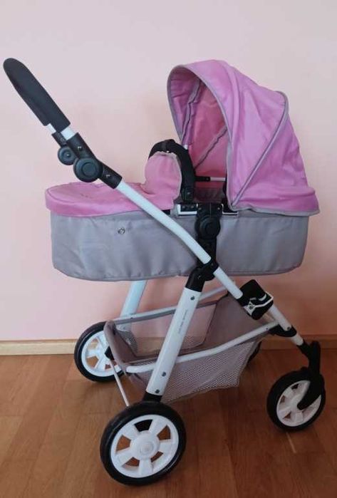 Wózek dla lalki - jak nowy! Gondola i spacerówka w jednym!
