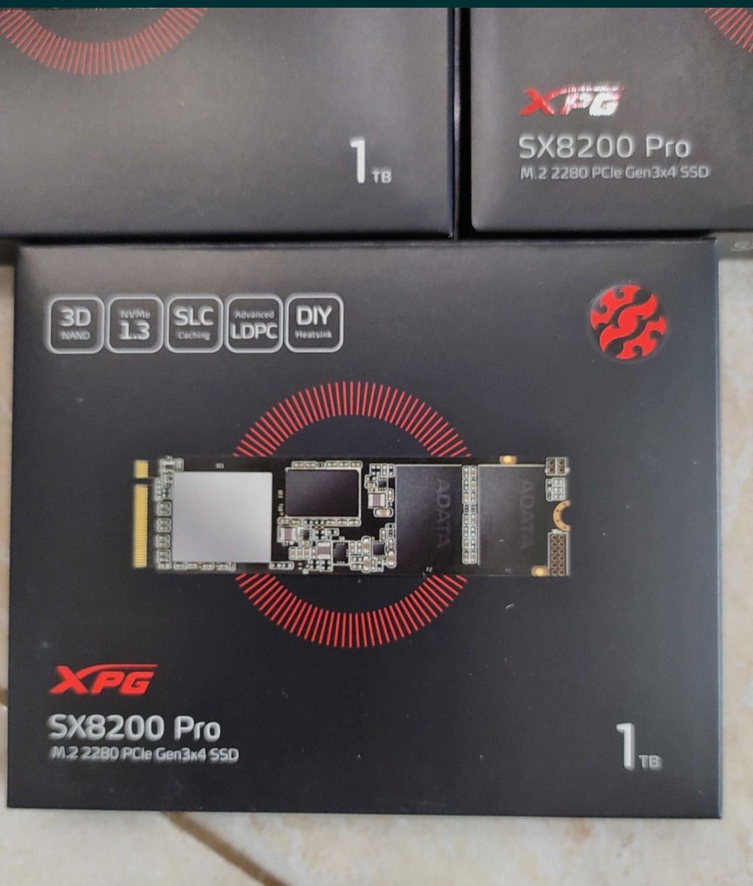 SSD-диск ADATA XPG SX8200 Pro 3D NAND TLC 1TB M.2 (2280 PCI-E