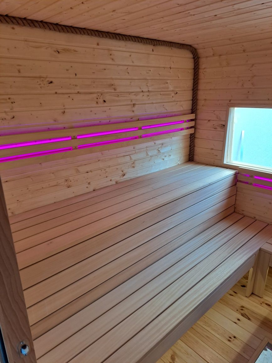 Sauna mobilna z przyczepy kempingowej  promocja