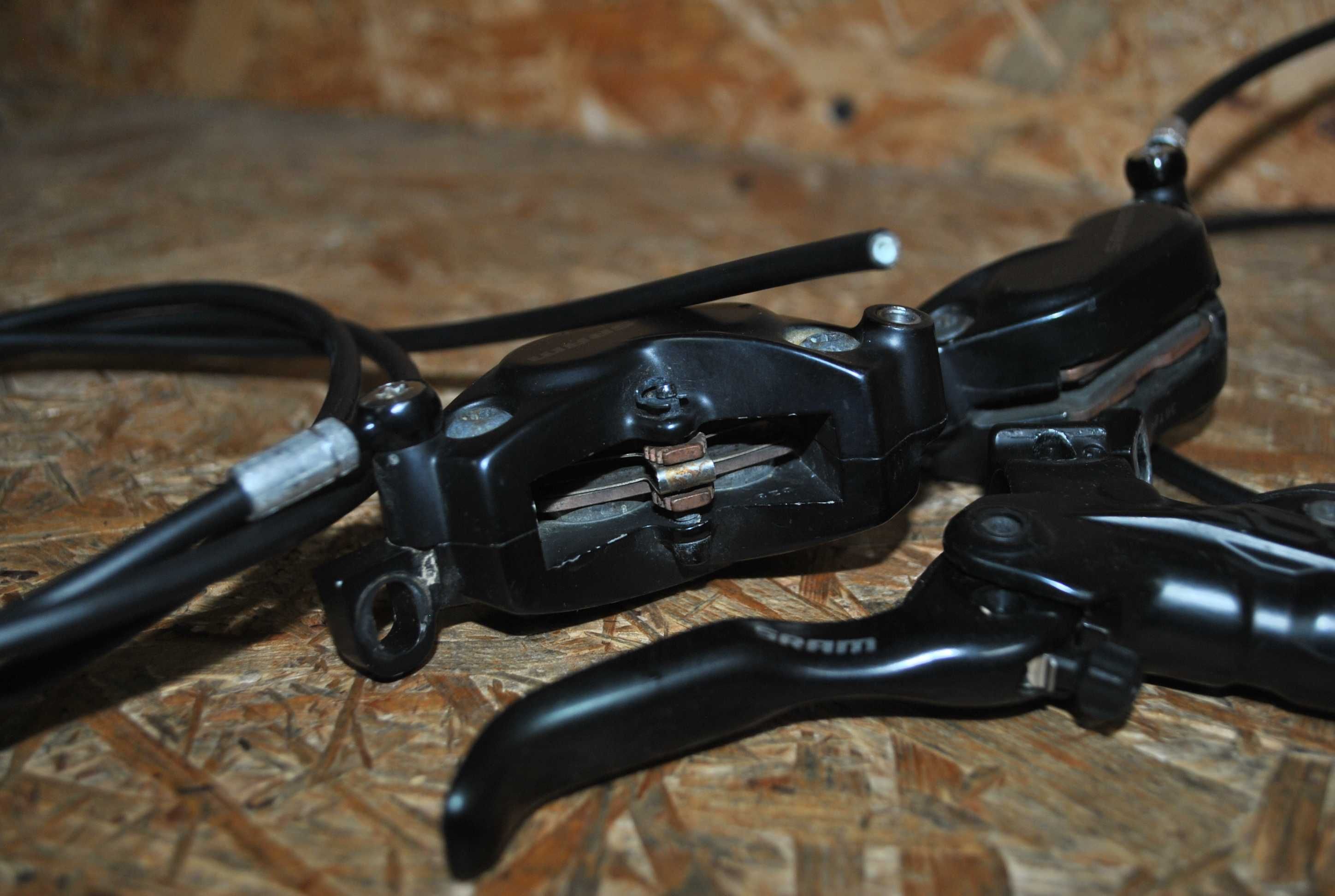 Sram Code R komplet hamulców czterotłoczkowych 140cm 80cm