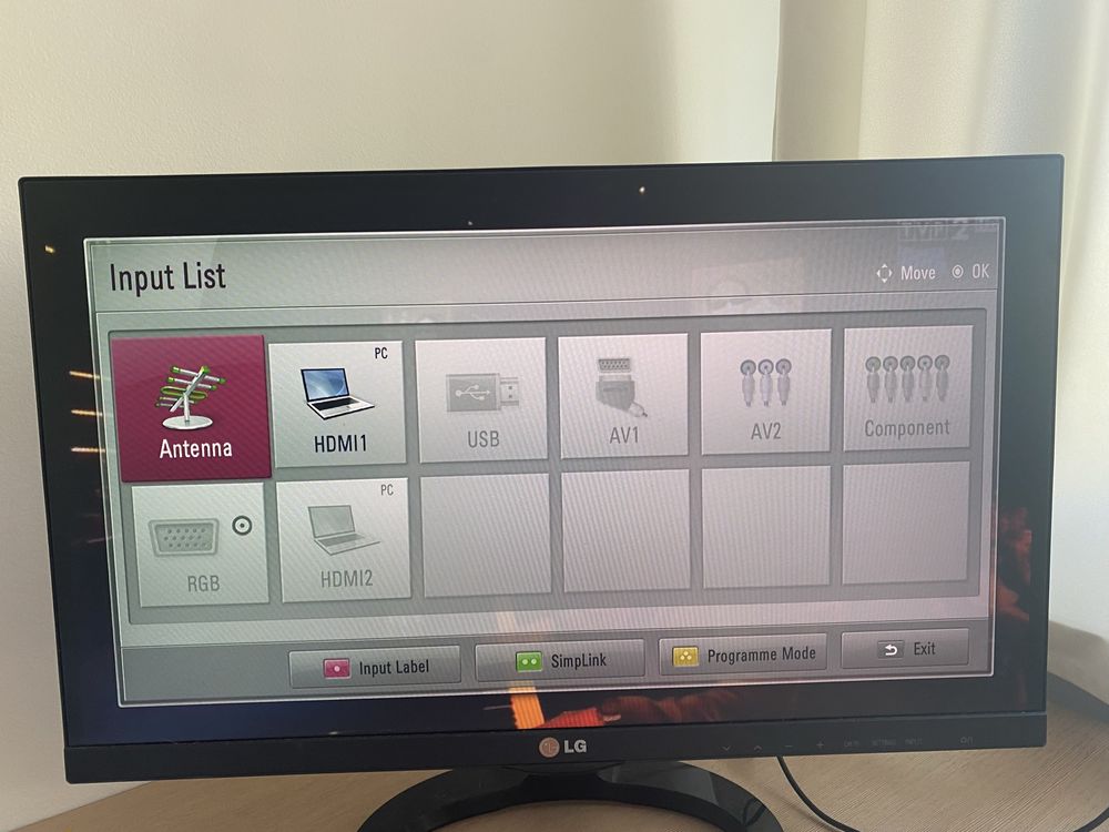 Monitor LG z funkcją TV