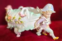 Duża porcelanowa żardiniera vintage