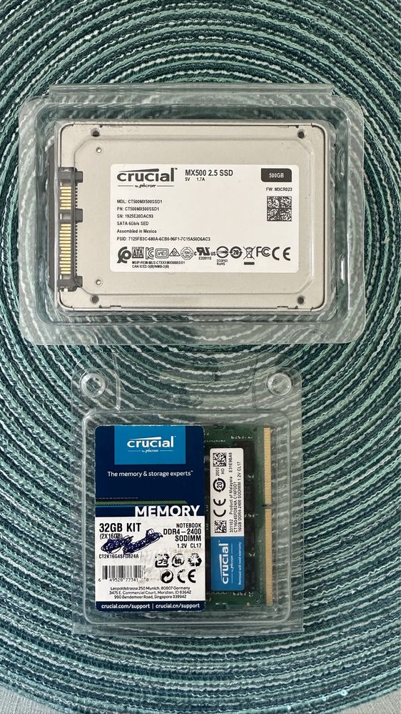 Ssd/ Memoria / Hdd