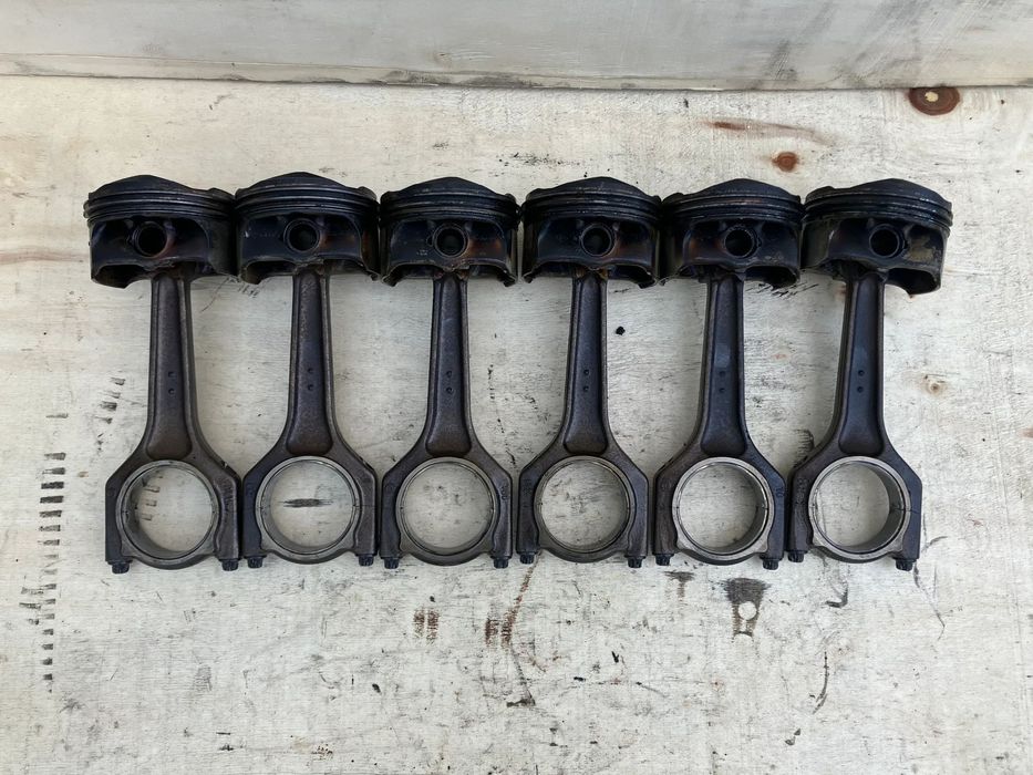 TŁOK KORBOWÓD BMW E60 E90 N53B25A N53 N52 TŁOKI KORBOWODY