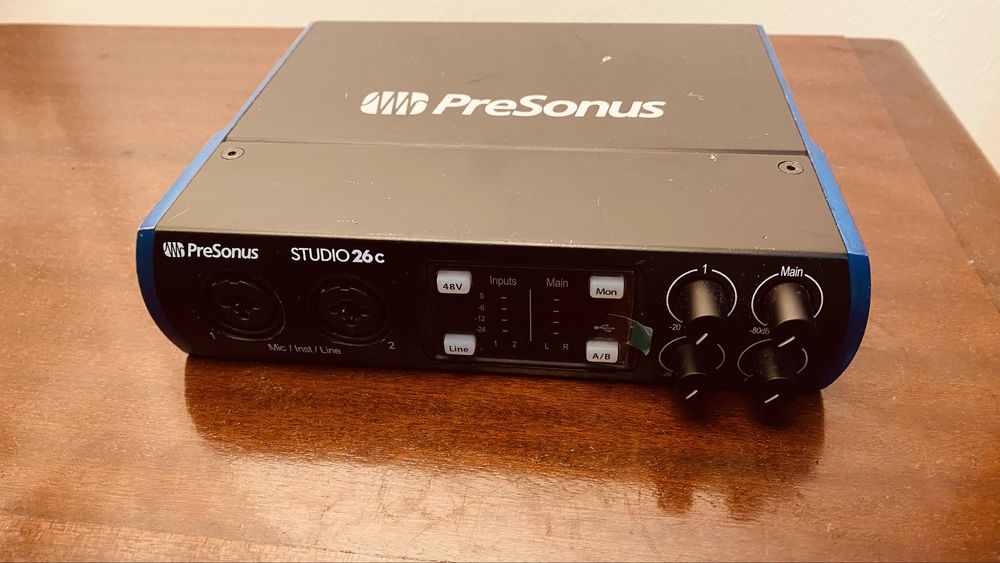 Placa de som Presonus Studio 26C