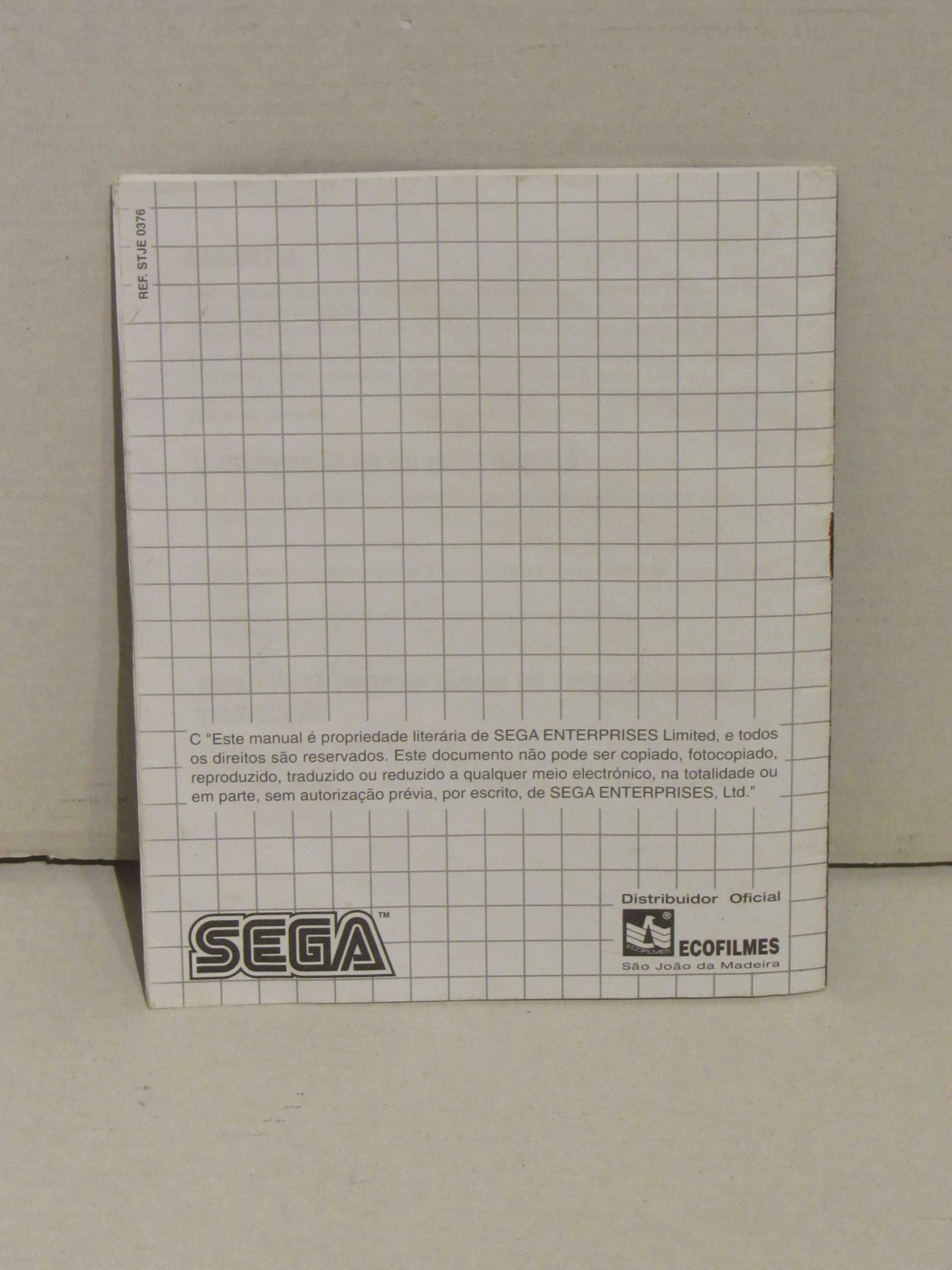 Manual PT Tomb Raider Sega Saturn