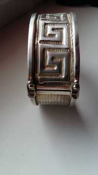 Srebro 925 sygnowane bransoletka Versace .