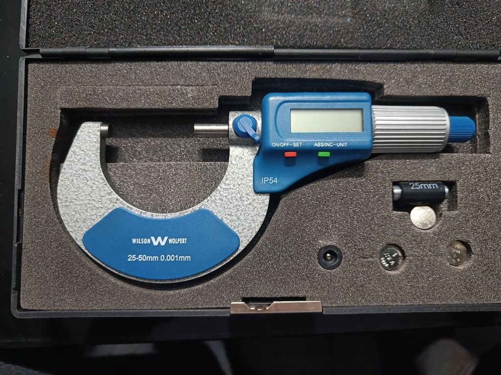 Mikrometr elektroniczny Wilson 25-50,mm 0.001mm