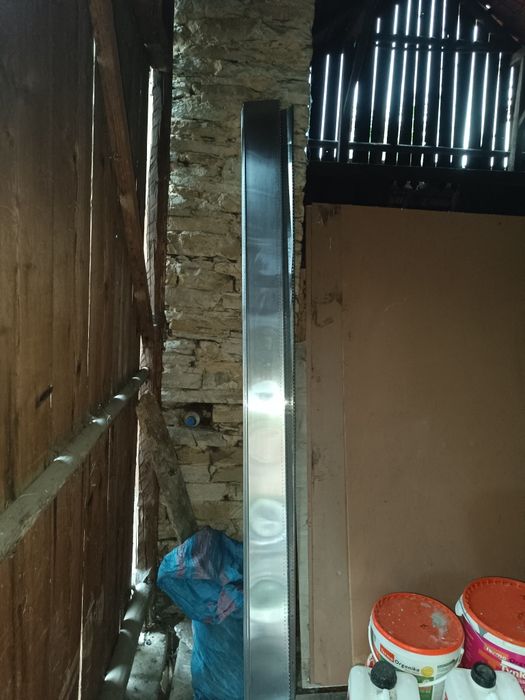 Listwa startowa ocynkowana 15 cm, 2,5 m – 19 sztuk, nowe