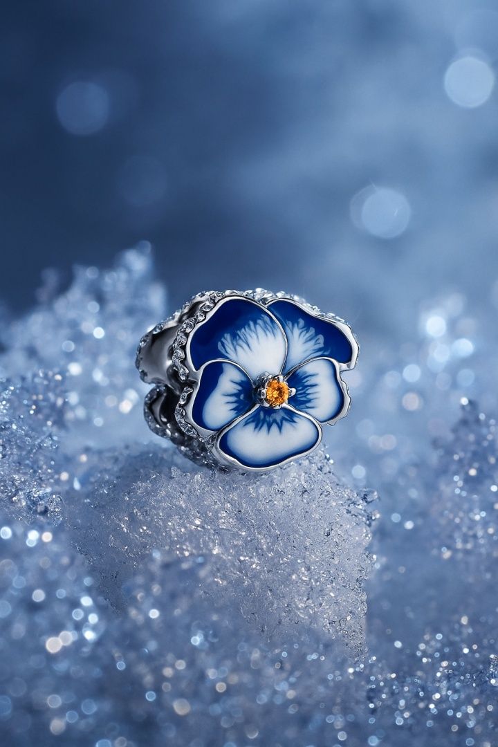 Nowy Pandora CHARMS Zawieszka Srebrna do Pandora APART Koralik