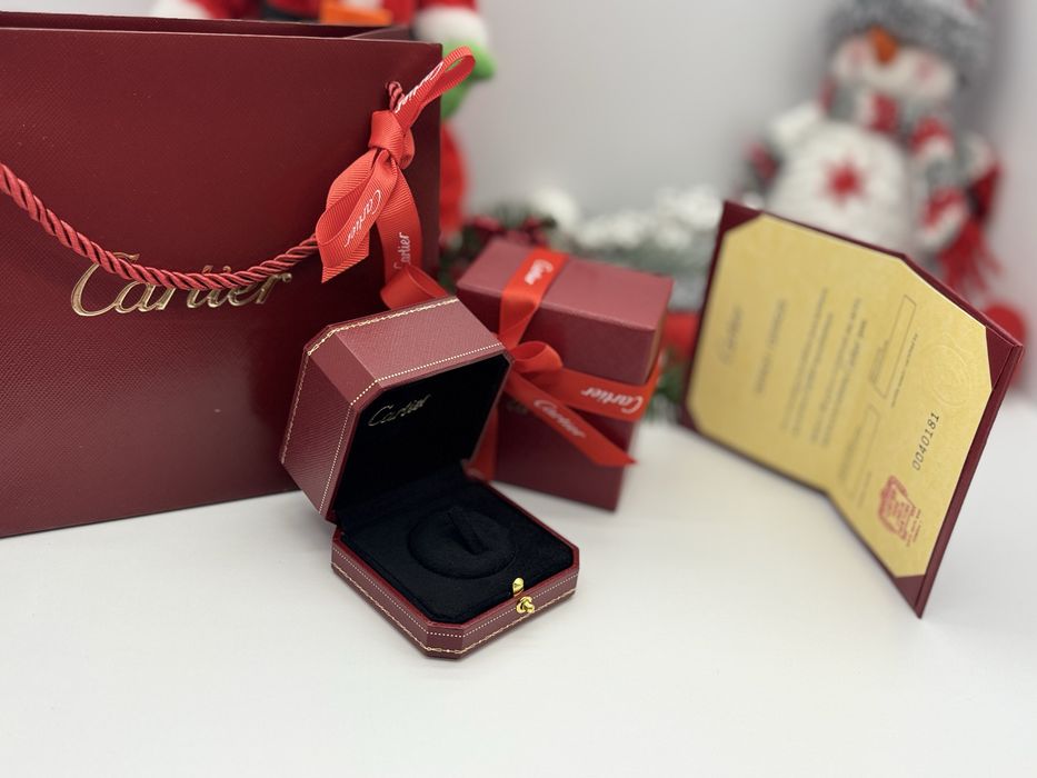 Упаковка под кольцо Картье Cartier люкс.Новая