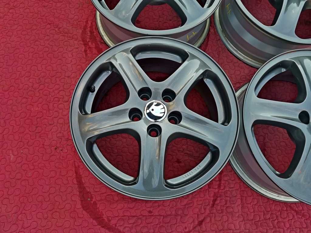 ALUFELGI 15' SKODA Scala FABIA KAMIQ - ET38 - 5x100 - j.NOWE
