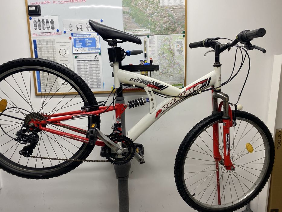 Rower górski po serwisie