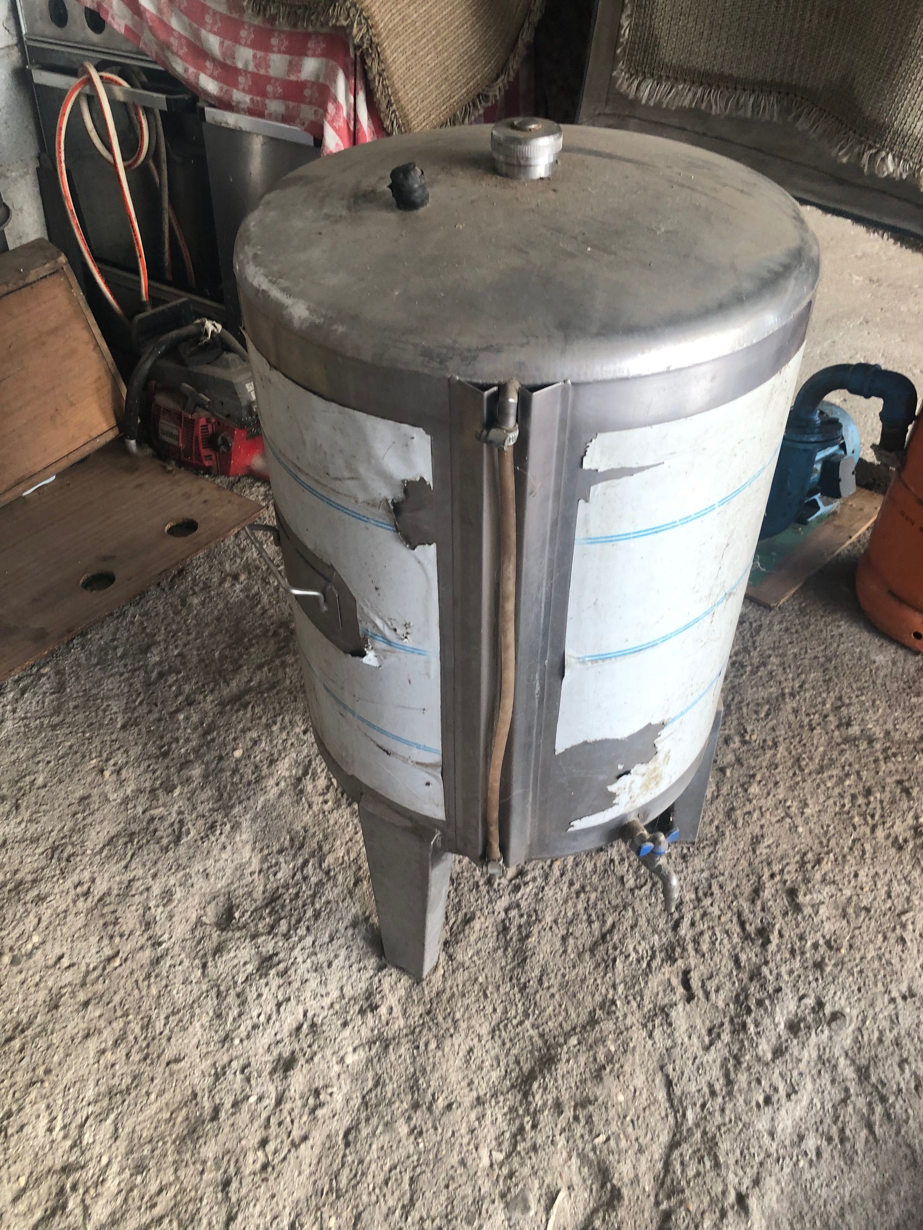 Cuba inox vinho 100l