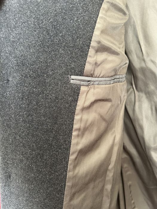 Sobretudo homem cinzento Mango M