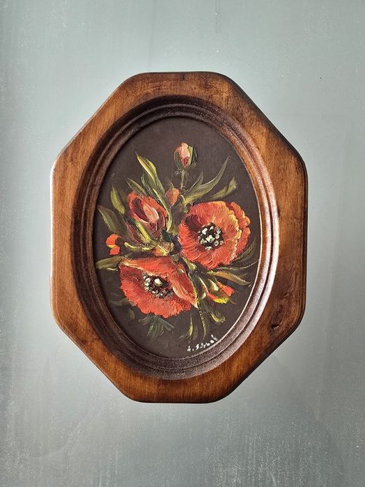 Quadro vintage flores