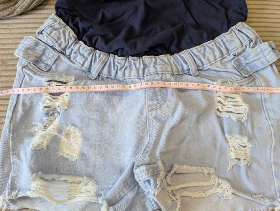 Для вагітних джинсові шорти