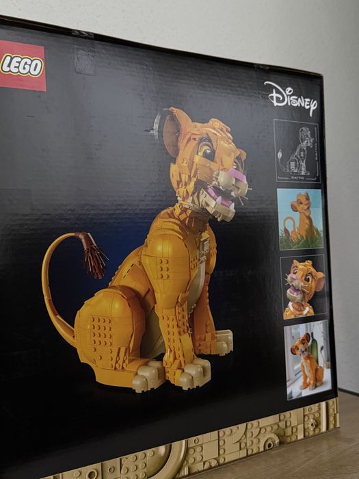 LEGO simba rei leão - novo