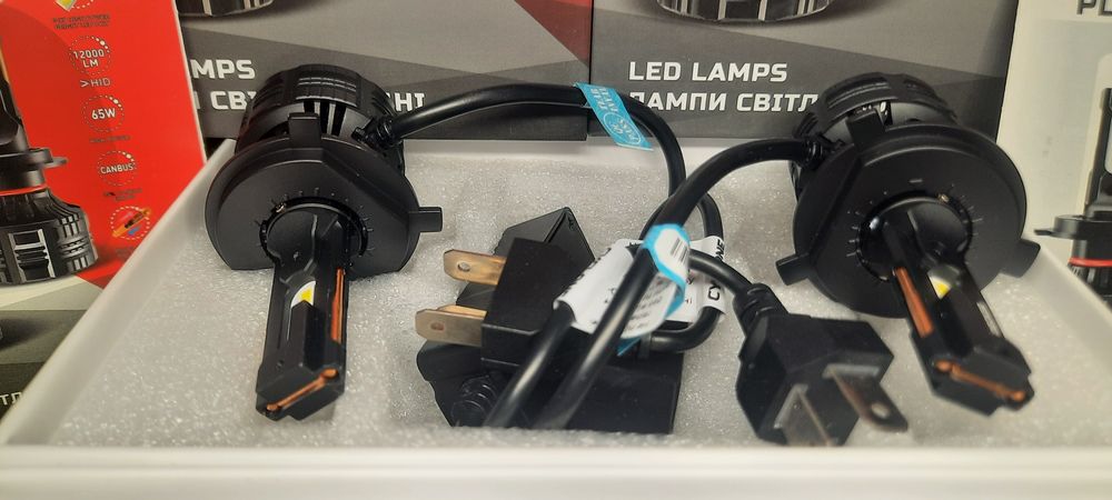 Лед лампа  Decker PL 03 H11/H7/Н4/Hb3/hb4) 5000K 12000Lм 65W